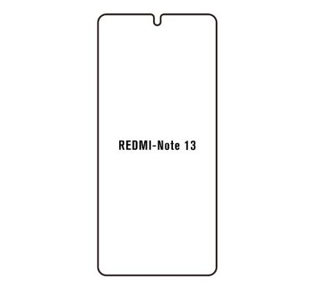 Hydrogel - ochranná fólie - Xiaomi Redmi Note 13 4G (case friendly) 