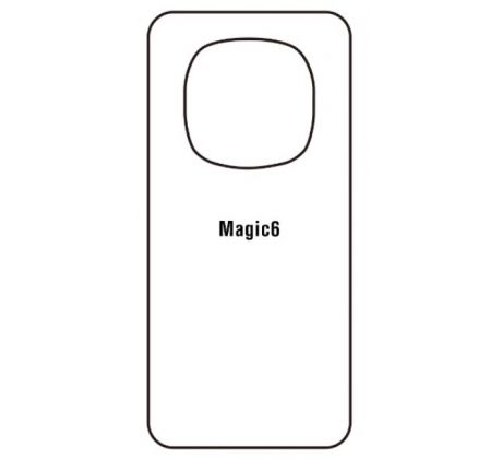 Hydrogel - matná zadní ochranná fólie - Huawei Honor Magic6 