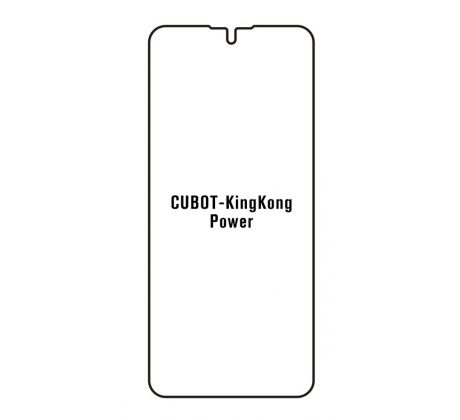 Hydrogel - ochranná fólie - Cubot King Kong Power 