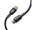KABEL TECH-PROTECT ULTRABOOST EVO TYPE-C CABLE PD100W/5A  100CM BLACK