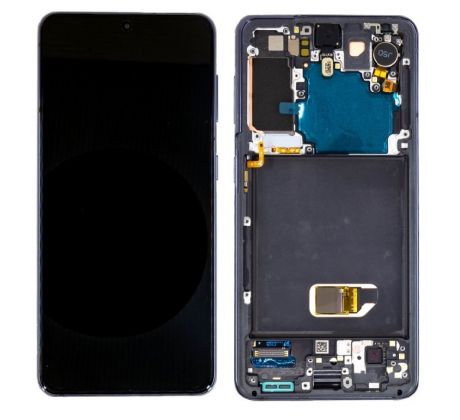 OLED displej Samsung Galaxy S21 s rámem (černý)