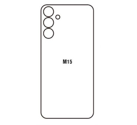 Hydrogel - zadní ochranná fólie - Samsung Galaxy M15