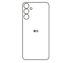 Hydrogel - matná zadní ochranná fólie - Samsung Galaxy M15