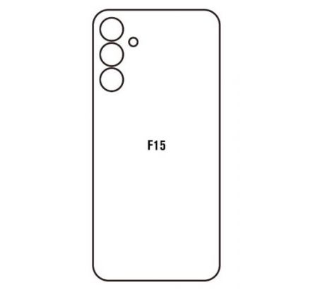 Hydrogel - matná zadní ochranná fólie - Samsung Galaxy F15