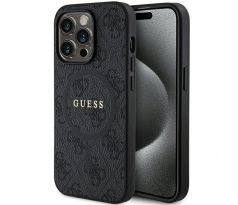 Original   GUESS GUHMP13XG4GFRK  iPhone 13 Pro Max (Compatible with Magsafe / 4G Ring classic logo / cerný)