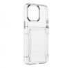 FORCELL F-ProTECT Crystal Pocket Case  iPhone 15 Pro prusvitný