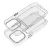 FORCELL F-ProTECT Crystal Pocket Case  iPhone 15 Pro prusvitný