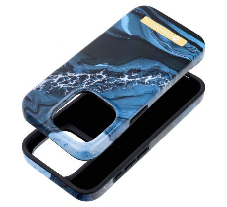FORCELL F-ProTECT Mirage  s MagSafe  iPhone 15 Plus ocean marble