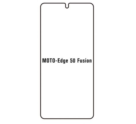 Hydrogel - ochranná fólie - Motorola Edge 50 Fusion (case friendly) 