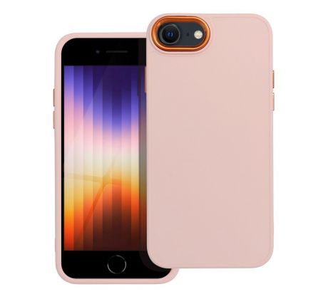 FRAME Case  iPhone SE 2022 powder ružový