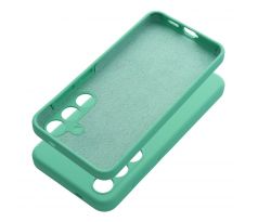 Case SILICONE 2mm Xiaomi Redmi Note 14 4G (GLOBAL - 164,84mm x 78,15mm x 8,16mm) slabomodrý tyrkysový mentolový