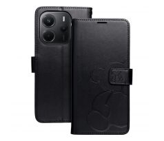 MEZZO Book Xiaomi Redmi Note 14 4G (GLOBAL - 164,84mm x 78,15mm x 8,16mm) teddy bear cerný