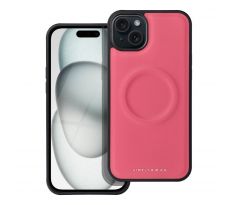 Roar Mag Morning Case -  iPhone 15 Plus    ružový purpurový