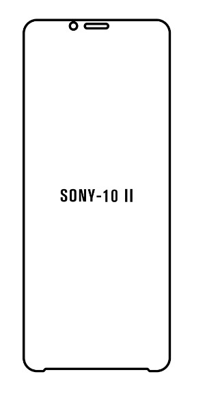 Hydrogel - Privacy Anti-Spy ochranná fólie - Sony Xperia 10 II