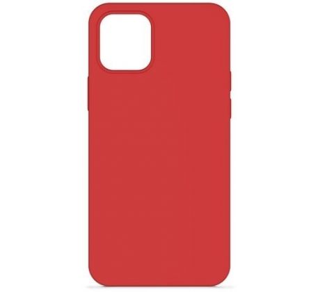 iPhone 12 Pro Max Silicone Case - červený