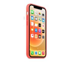 iPhone 12 mini Silicone Case - ružový (lososový)