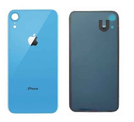 iPhone XR - Zadní sklo housingu iPhone XR - modrý