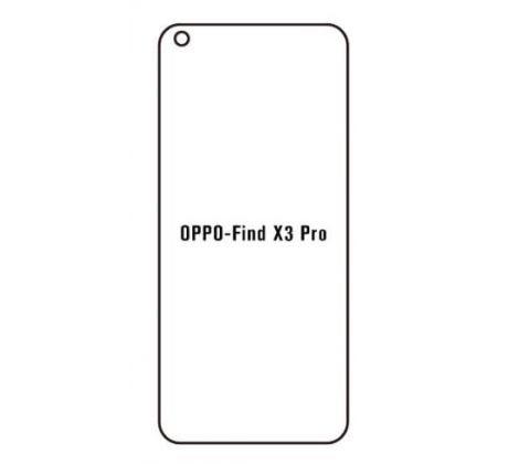 Hydrogel - Privacy Anti-Spy ochranná fólie - OPPO Find X3 Pro 5G