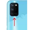 Náhradní sklo zadní kamery - Realme 7i