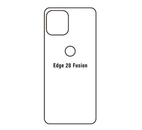 Hydrogel - zadní ochranná fólie - Motorola Edge 20 Fusion