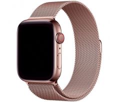 Řemínek Loop Milanese Apple Watch 42/44/45mm Rose