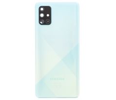 Samsung Galaxy A71 - Zadní kryt baterie - Crush Blue (se sklíčkem zadní kamery) (náhradní díl)