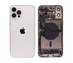 Apple iPhone 13 Pro - Zadní housing s předinstalovanými díly (silver)  