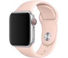 Řemínek pro Apple Watch (42/44/45mm) Sport Band, růžový (pink sand), velikost S/M