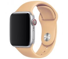 Řemínek pro Apple Watch (42/44/45mm) Sport Band, Apricot, velikost S/M