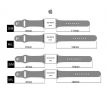 Řemínek pro Apple Watch (38/40/41mm) Sport Band, Brink Pink, velikost S/M