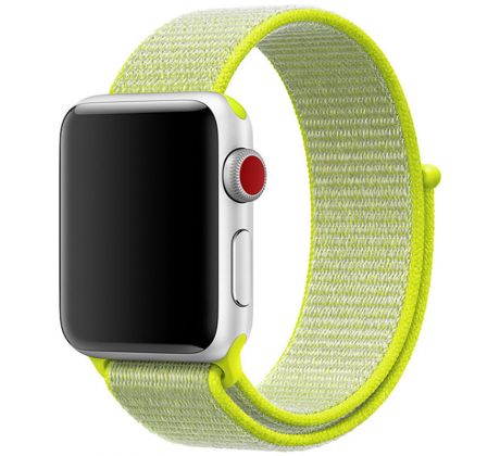 Nylonový řemínek pro Apple Watch (42/44/45mm) Flash Light Universal