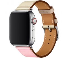 Kožený řemínek pro Apple Watch (38/40/41mm) Rose Sakura Craie