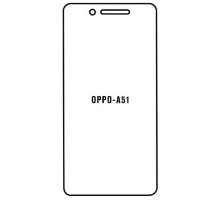 Hydrogel - matná ochranná fólie - OPPO A51