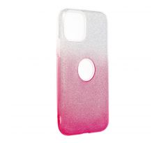 Forcell SHINING Case  iPhone 11 Pro průsvitný/růžový