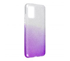 Forcell SHINING Case  Samsung Galaxy A02S průsvitný/fialový