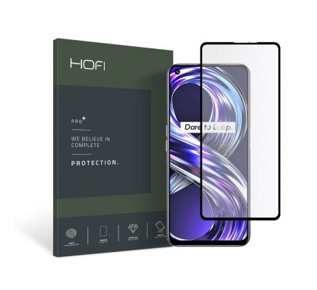 OCHRANNÉ TVRZENÉ SKLO HOFI GLASS PRO+ REALME 8i BLACK