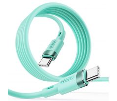 NABÍJECÍ A DATOVÝ KABEL JOYROOM S-1230N9 TYPE-C TO TYPE-C CABLE PD60W/3A 120CM GREEN