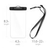 VODĚODOLNÉ POUZDRO SPIGEN A600 UNIVERSAL WATERPROOF CASE CRYSTAL CLEAR