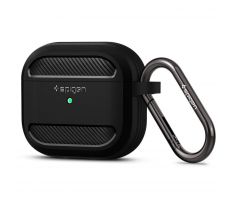 POUZDRO/KRYT SPIGEN RUGGED ARMOR APPLE AIRPODS 3 MATTE BLACK