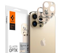 OCHRANNÉ SKLO ZADNÍ KAMERY SPIGEN OPTIK.TR CAMERA PROTECTOR 2-PACK iPhone 13 Pro / 13 Pro Max GOLD