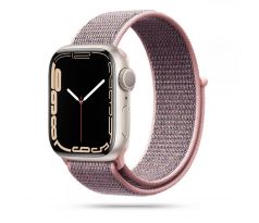 ŘEMÍNEK TECH-PROTECT NYLON APPLE WATCH 4 / 5 / 6 / 7 / 8 / 9 / SE (38 / 40 / 41 MM) PINK SAND