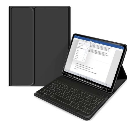 KRYT TECH-PROTECT SC PEN + KEYBOARD iPad Air 10.9 4 / 5 / 2020-2022 / 11 6 / 2024 BLACK