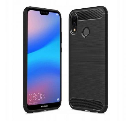 Forcell CARBON Case  Huawei P20 LITE černý