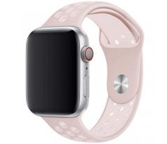 Řemínek pro Apple Watch (42/44/45mm) Sport, pink-white (velikost S)