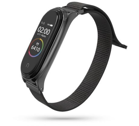 ŘEMÍNEK TECH-PROTECT NYLON XIAOMI MI SMART BAND 7 / 7 NFC BLACK