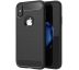 Forcell CARBON Case  iPhone XS černý