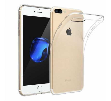 Transparentní silikonový kryt s tloušťkou 0,3mm  iPhone 7 Plus / 8 Plus průsvitný