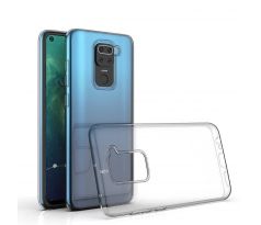 Transparentní silikonový kryt s tloušťkou 0,5mm  - Xiaomi Redmi Note 9 Pro průsvitný