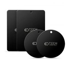 TECH-PROTECT METALPLATE MAGNETIC CAR MOUNT 4-PACK BLACK