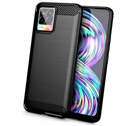 Forcell CARBON Case   Realme 8i černý